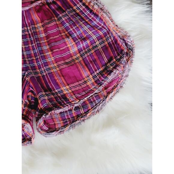 NEW Anthropologie Gingham Gauzy Shorts - Medium - Picture 8 of 9